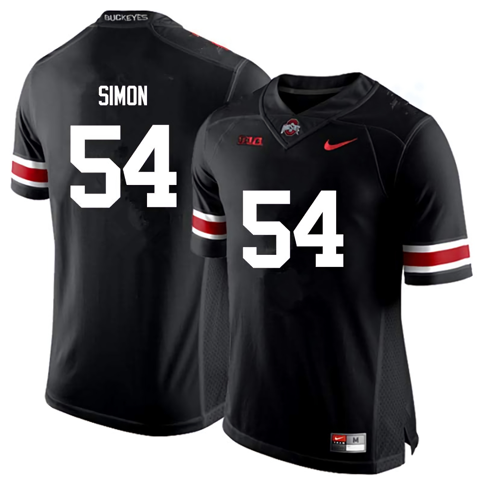 John Simon Ohio State Buckeyes Men's NCAA #54 Nike Black College Stitched Football Jersey FGW2356FO